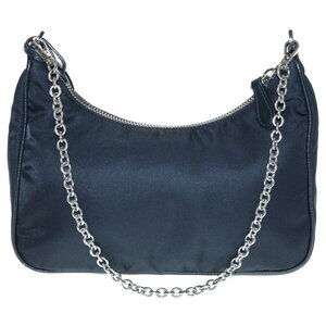 Prada Black RED Shoulder Bag Re Edition Nylon